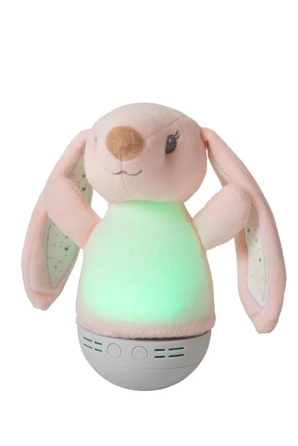 Lucide DOLLY - Tischlampe Kinderzimmer - Batterien - LED - 1x3W 2700K - Mit Musikfunktion - Rosa - detail 1